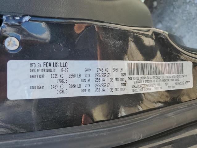 2019 DODGE GRAND CARA - 2C4RDGBG5KR509279