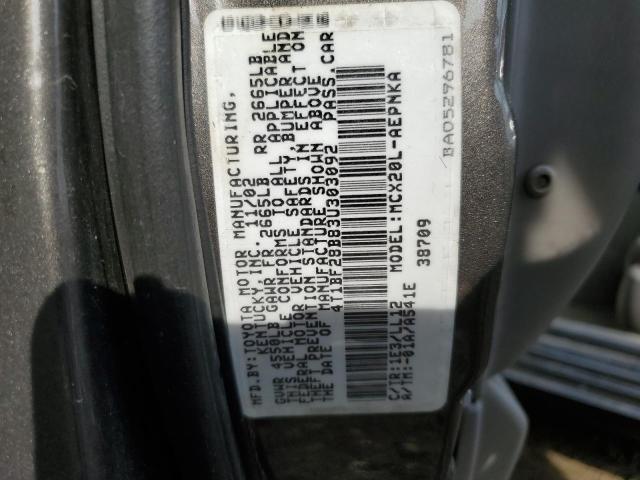 2003 Toyota Avalon Xl VIN: 4T1BF28B83U303092 Lot: 61156314