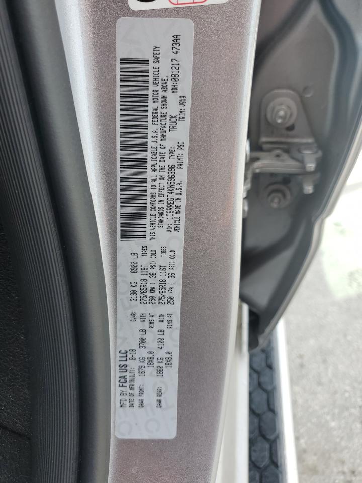 1C6RREGT4KN596396 2019 Ram 1500 Tradesman