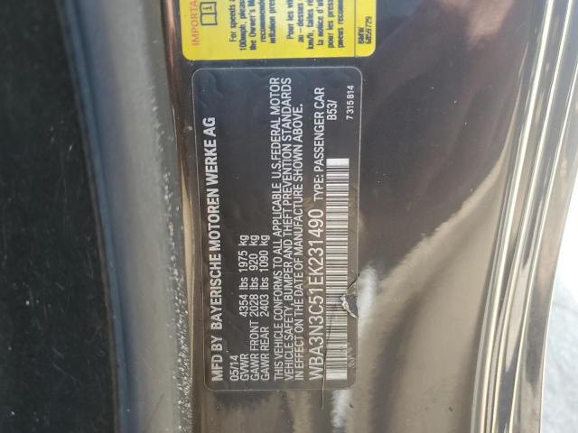 VIN WBA3N3C51EK231490 2014 BMW 4 Series, 428 I no.12