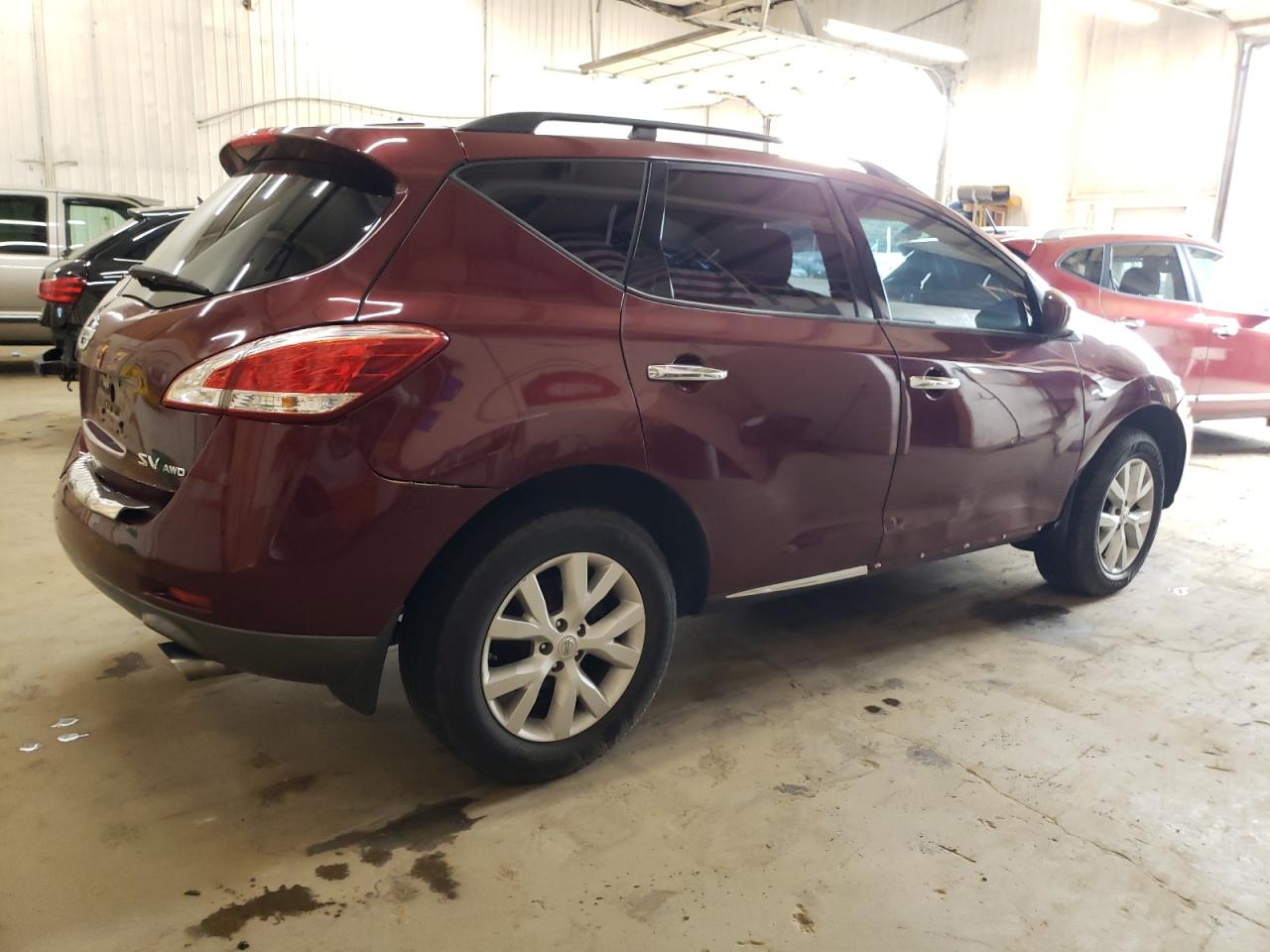 2012 Nissan Murano S vin: JN8AZ1MW1CW223619