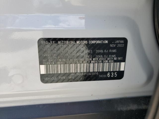 2023 MITSUBISHI OUTLANDER - JA4J3VA80PZ023016