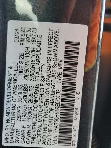 2024 HONDA CR-V SPORT 7FARS6H51RE072333