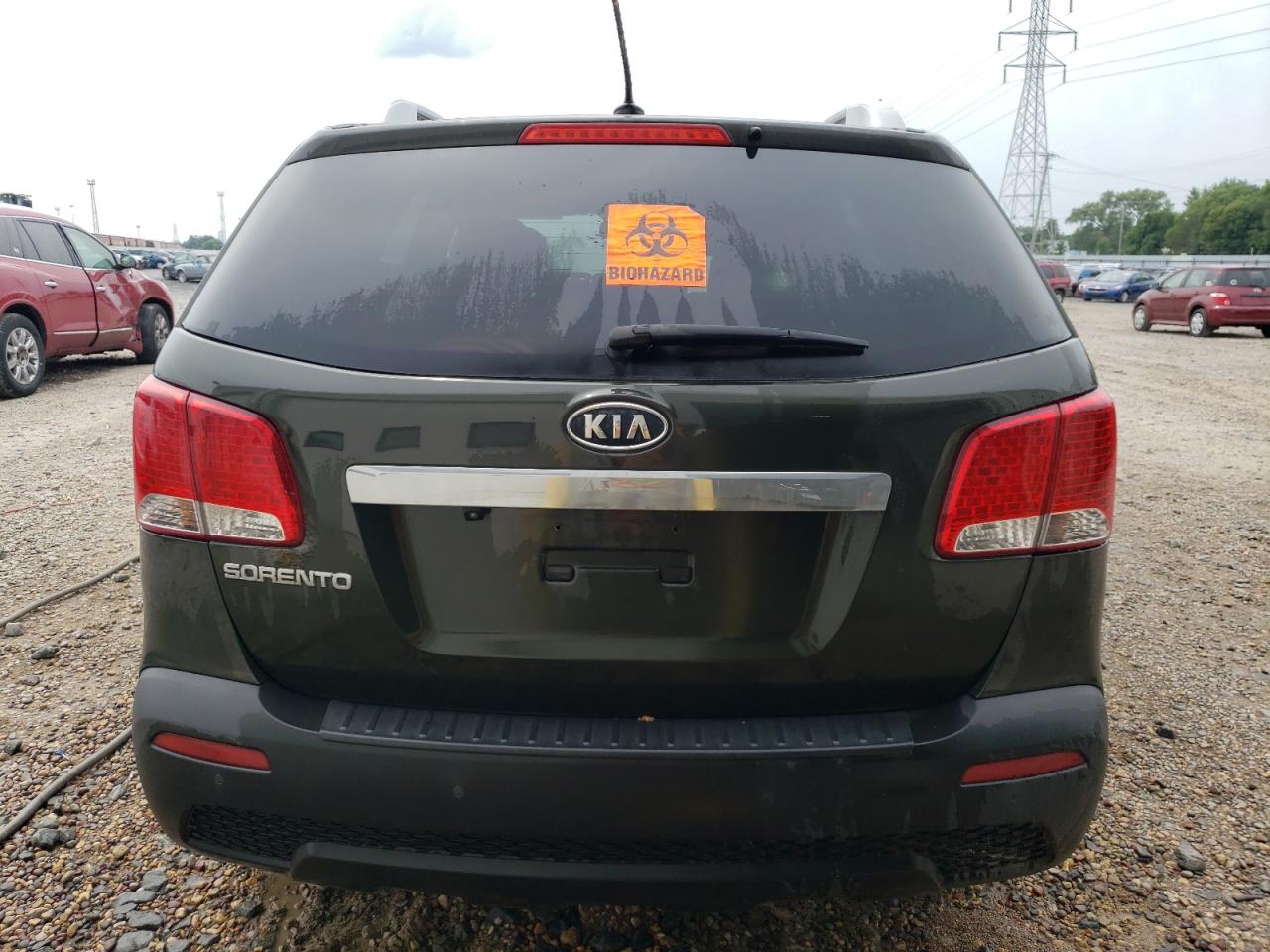 2013 Kia Sorento Lx vin: 5XYKT3A6XDG332421