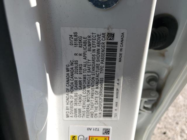 2024 HONDA CIVIC LX - 2HGFE2F26RH544593