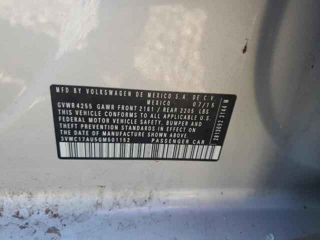 2016 VOLKSWAGEN GOLF SPORT - 3VWC17AU5GM501152