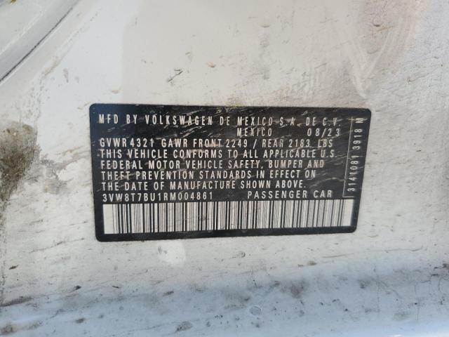 2024 VOLKSWAGEN JETTA 40TH 3VW8T7BU1RM004861