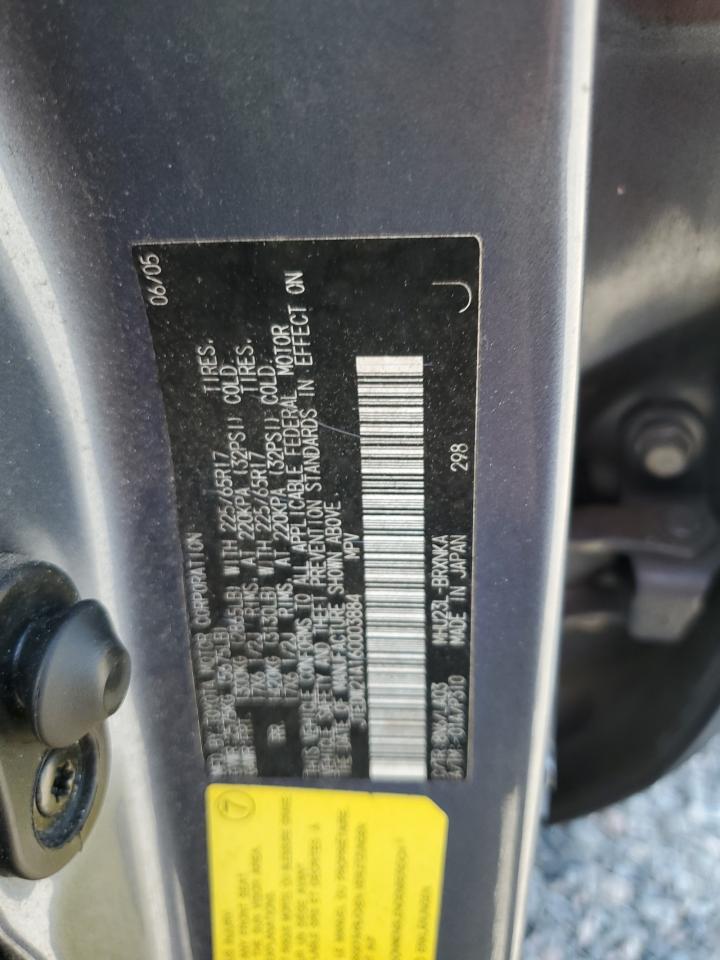 JTEDW21A160003884 2006 Toyota Highlander Hybrid