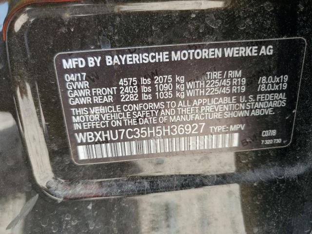 VIN WBXHU7C35H5H36927 2017 BMW X1, Sdrive28I no.14