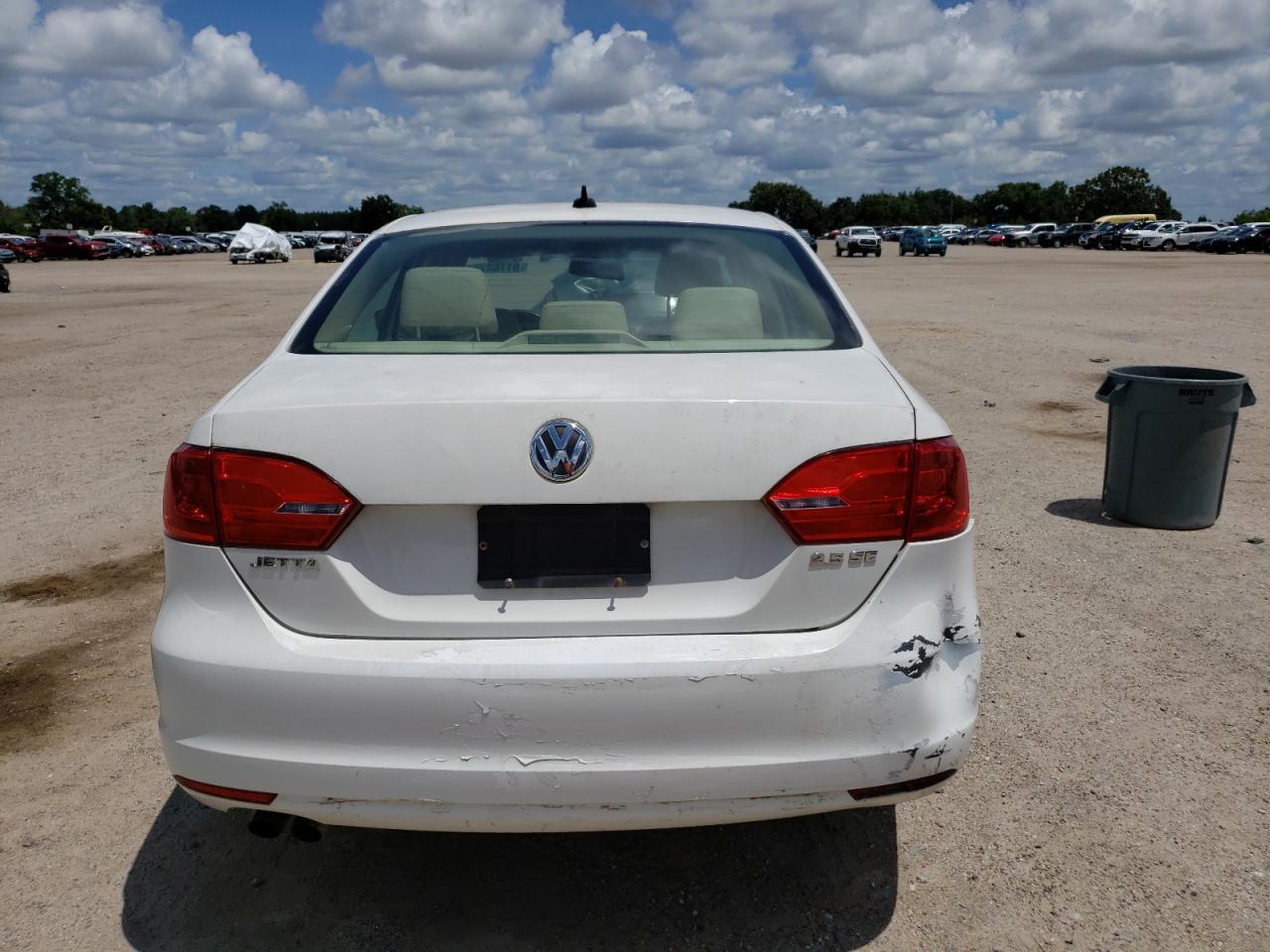 2012 Volkswagen Jetta Se vin: 3VWDP7AJ2CM396265