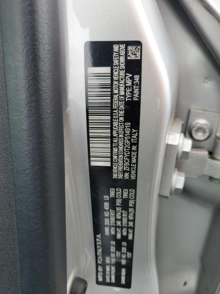 ZFBCFYDT2GP514919 2016 Fiat 500X Lounge