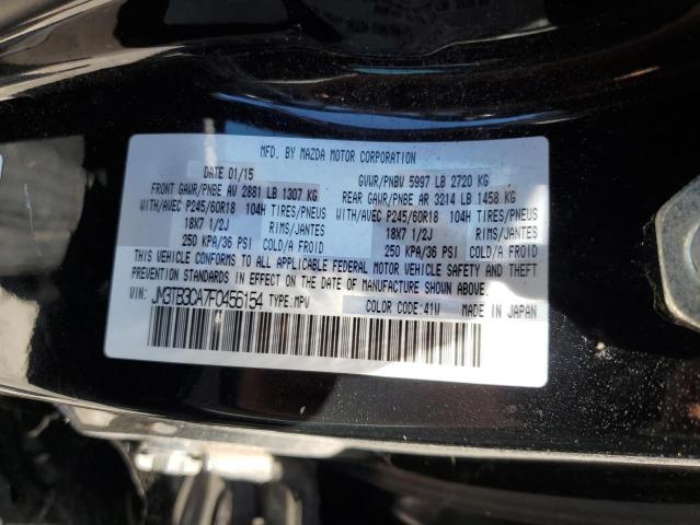 2015 Mazda Cx-9 Touring VIN: JM3TB3CA7F0456154 Lot: 61411264