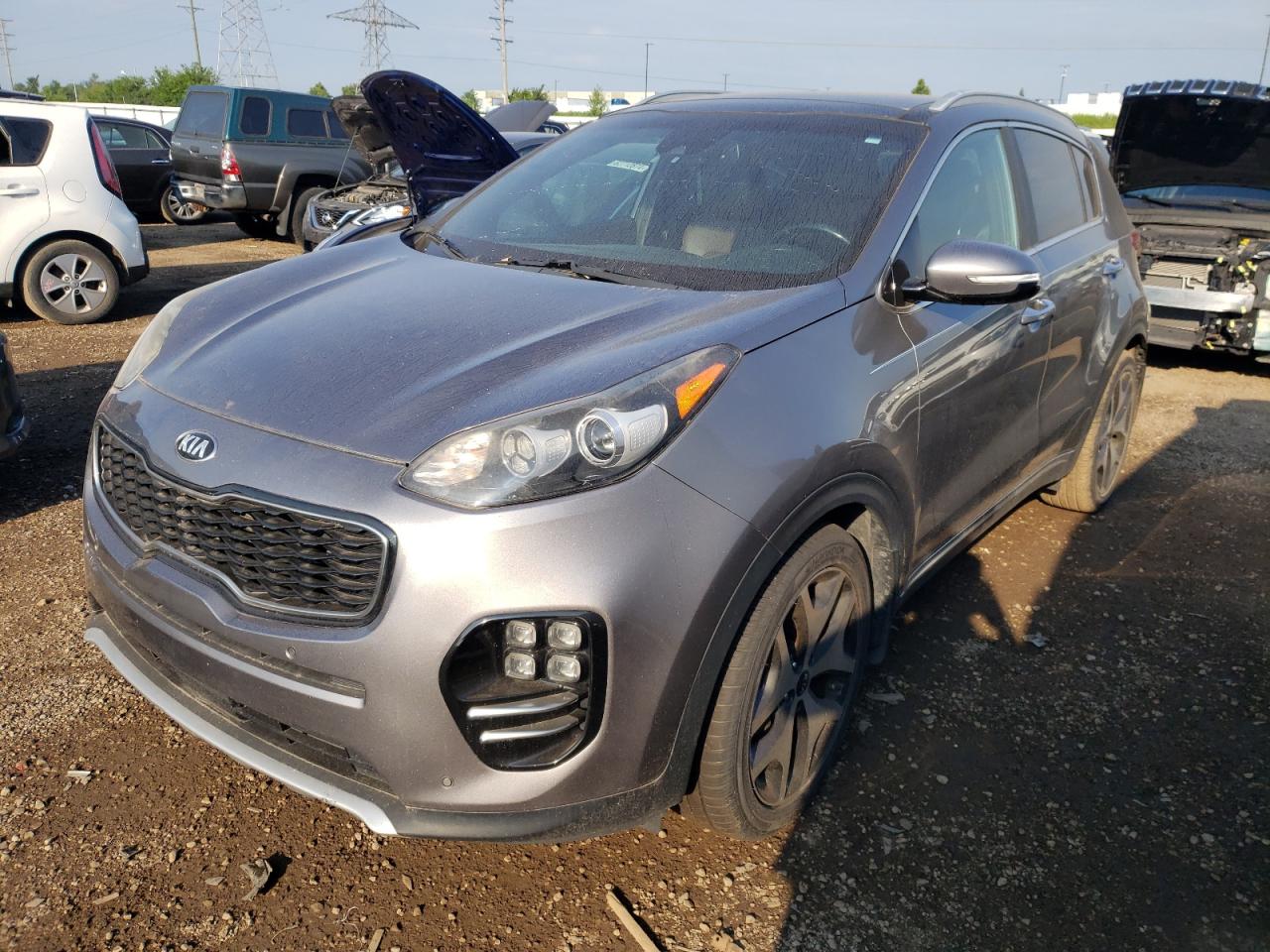 KNDPR3A6XH7168210 2017 Kia Sportage Sx