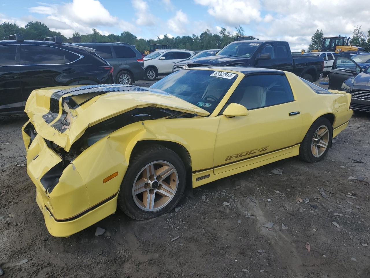 1G1FP87H2GN138886 1986 Chevrolet Camaro