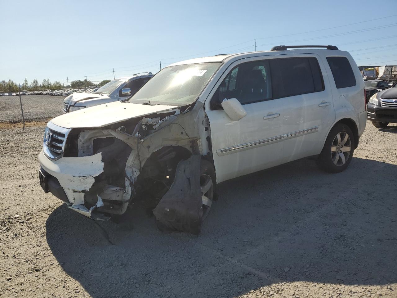 Lot #2802932371 2015 HONDA PILOT TOUR