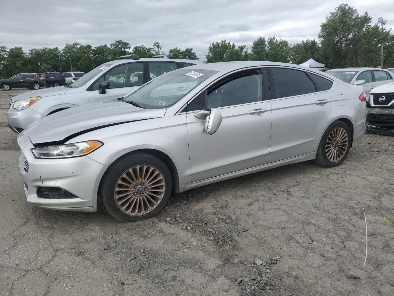 2014 Ford Fusion Titanium vin: 3FA6P0D96ER210372