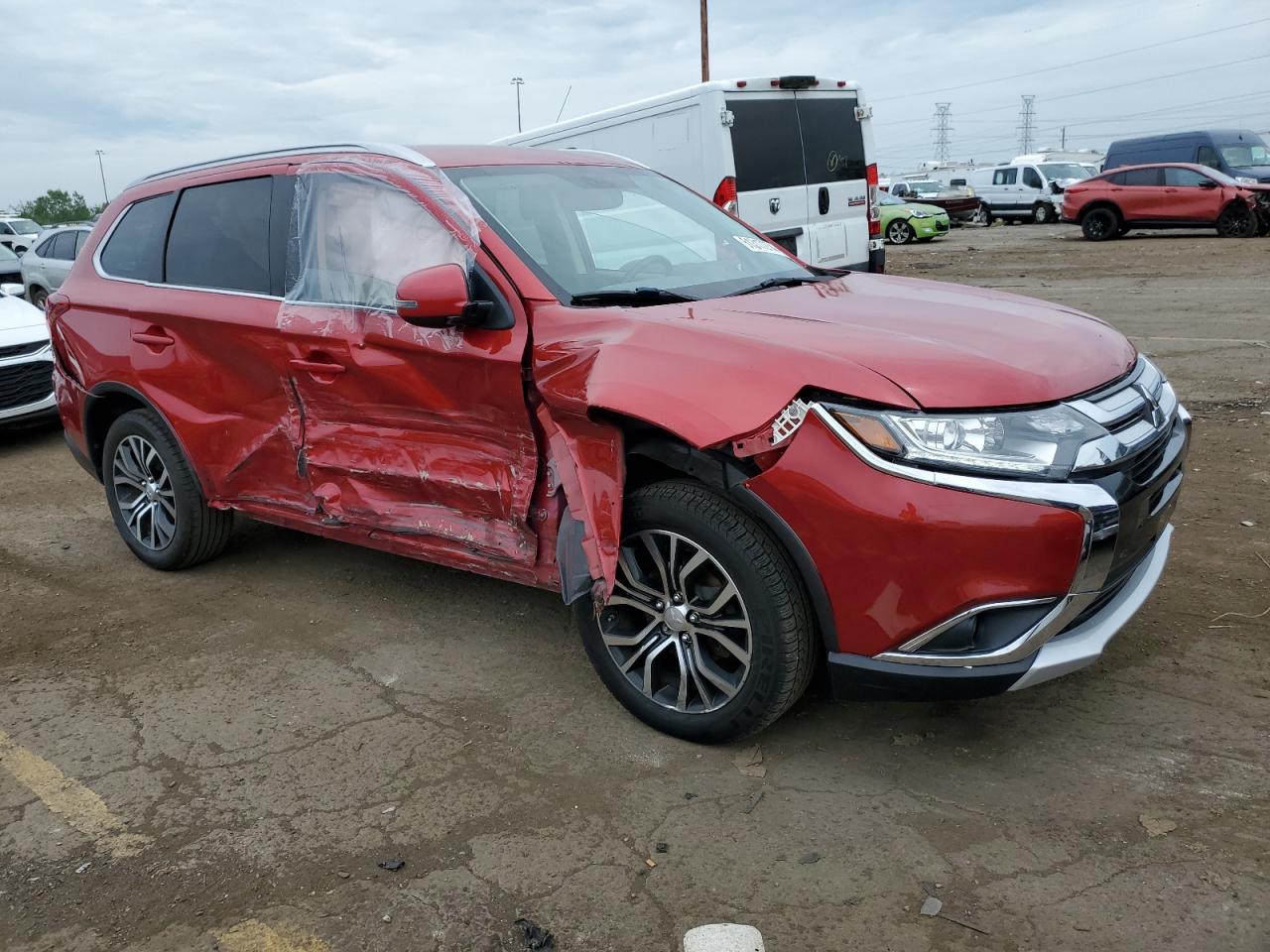 2017 Mitsubishi Outlander Se vin: JA4AD3A35HZ000225