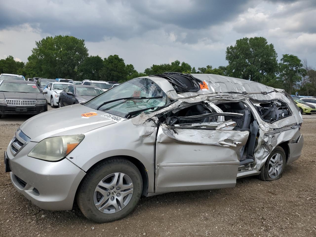 Lot #2904468496 2005 HONDA ODYSSEY EX