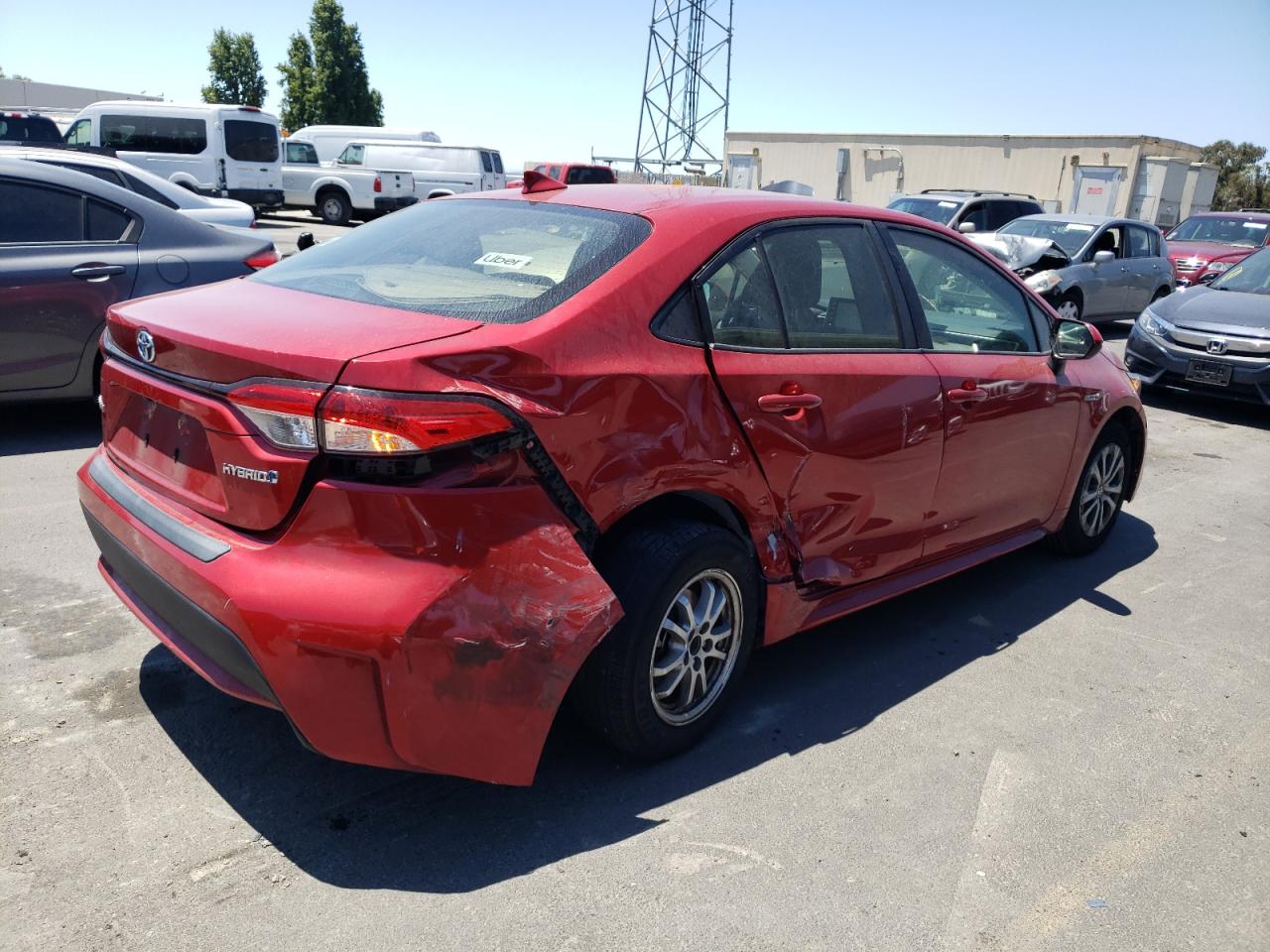 2020 Toyota Corolla Le vin: JTDEBRBE3LJ001168