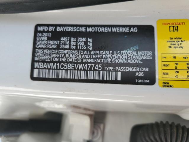 VIN WBAVM1C58EVW47745 2014 BMW X1, Sdrive28I no.14