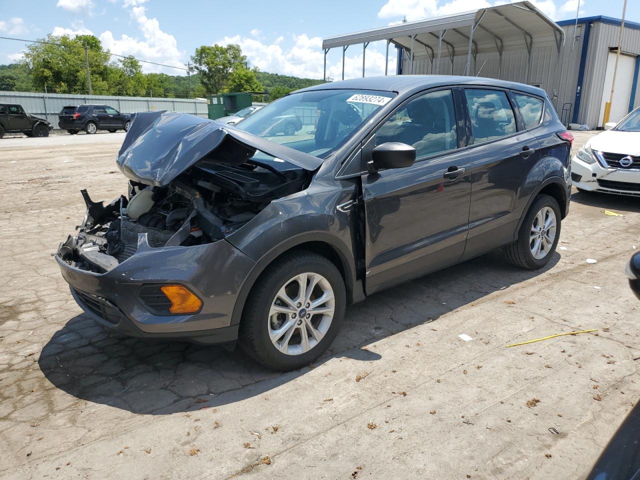 2019 Ford Escape S vin: 1FMCU0F73KUC36235