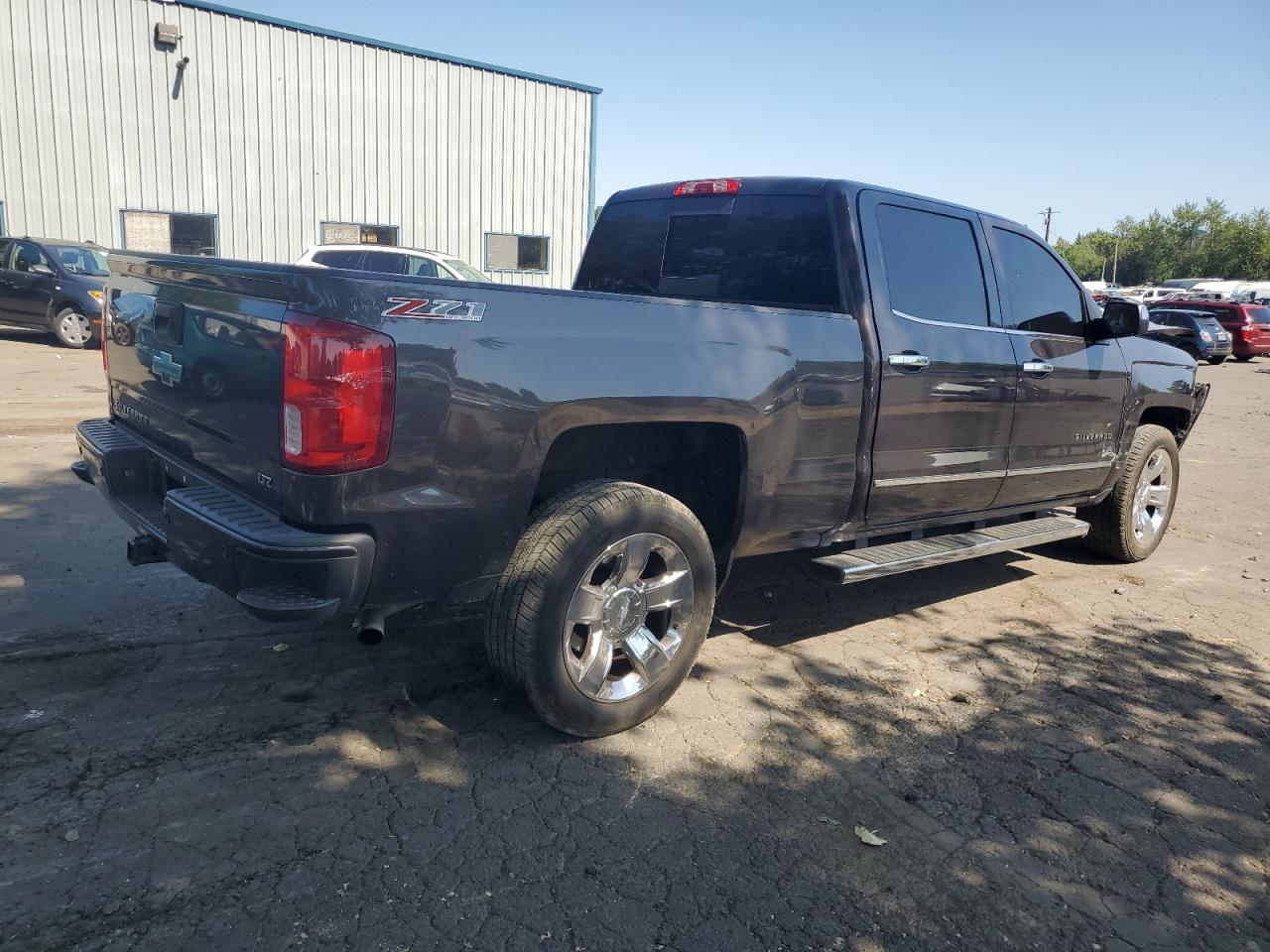 CHEVROLET SILVERADO 2016 charcoal  gas 3GCUKSECXGG264701 photo #4