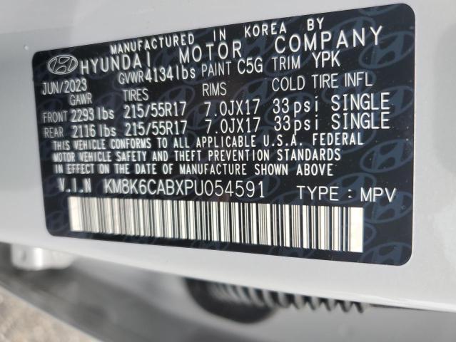 2023 HYUNDAI KONA SEL - KM8K6CABXPU054591