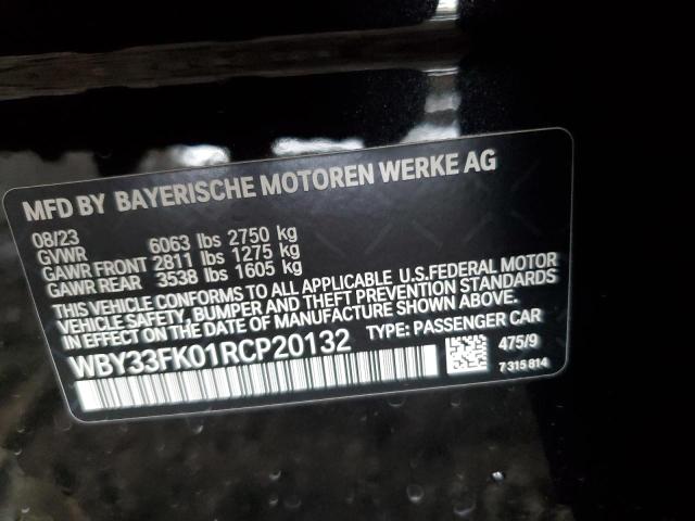 2024 BMW I5 EDRIVE WBY33FK01RCP20132