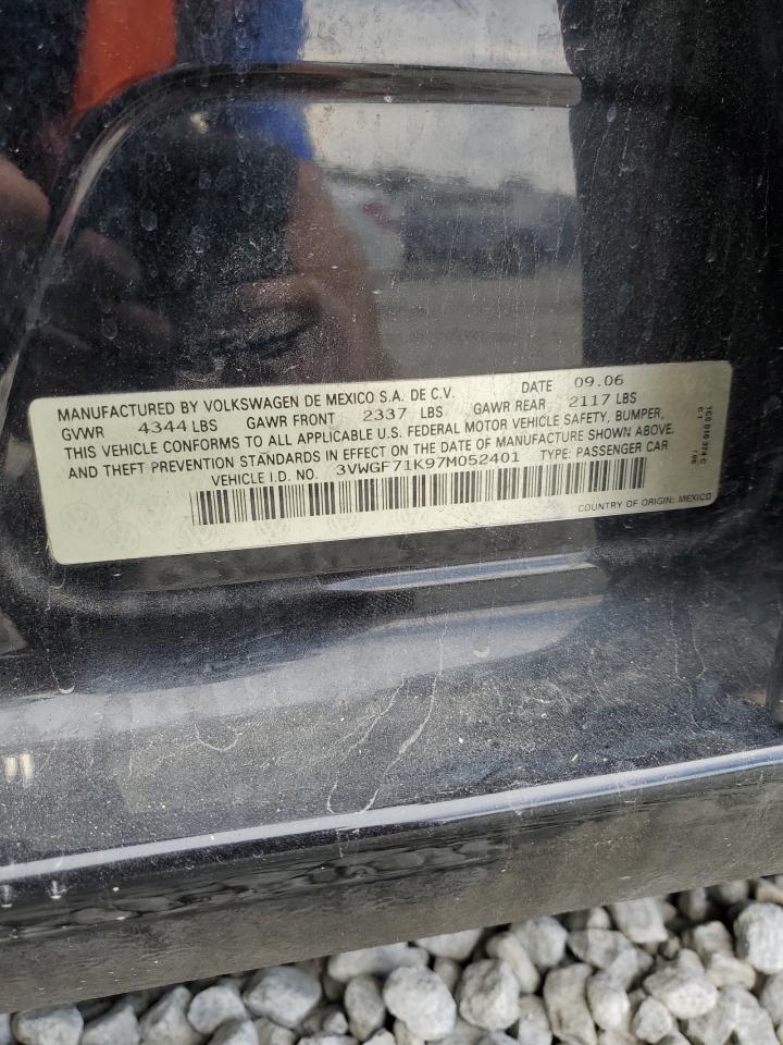 3VWGF71K97M052401 2007 Volkswagen Jetta