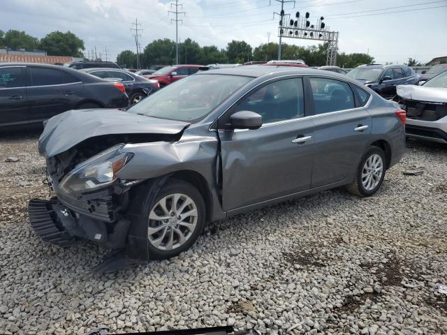 NISSAN SENTRA S 2017 charcoal  gas 3N1AB7AP6HY203059 photo #1