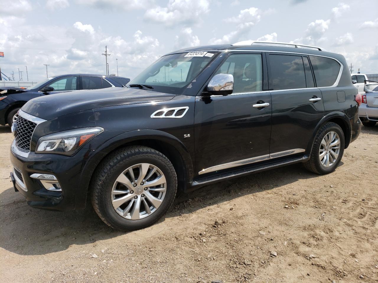 INFINITI QX80 2016 black 4dr spor gas JN8AZ2NC8G9400696 photo #1