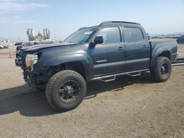 TOYOTA TACOMA DOU 2007 black crew pic gas 3TMJU62N57M036858 photo #1