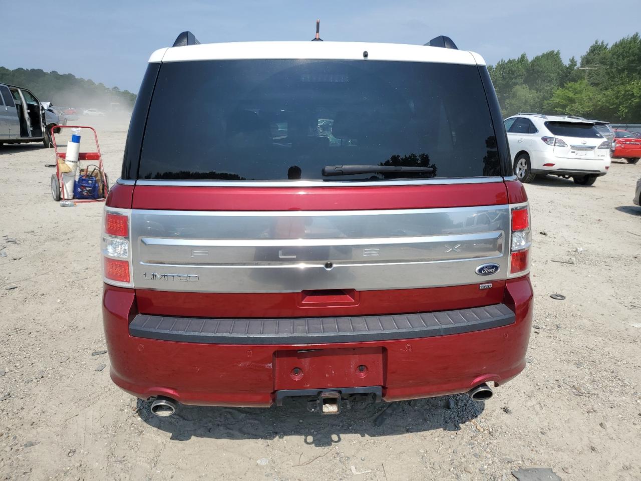 Lot #2843424528 2015 FORD FLEX LIMIT