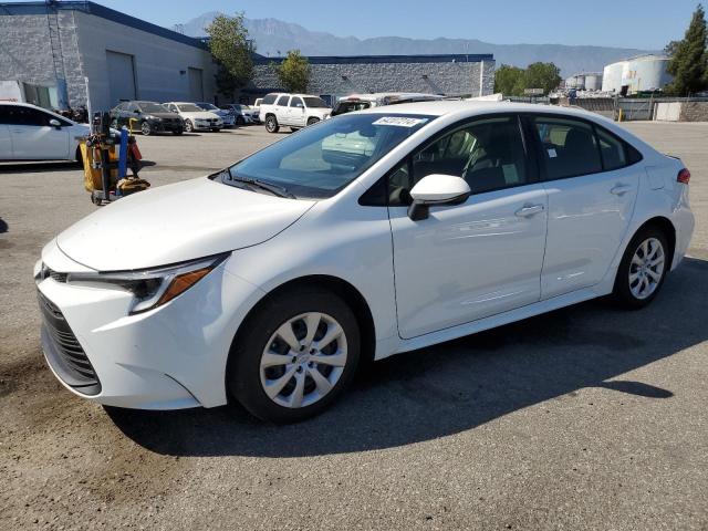 TOYOTA COROLLA LE 2023 white  hybrid engine JTDBCMFE6PJ011342 photo #1