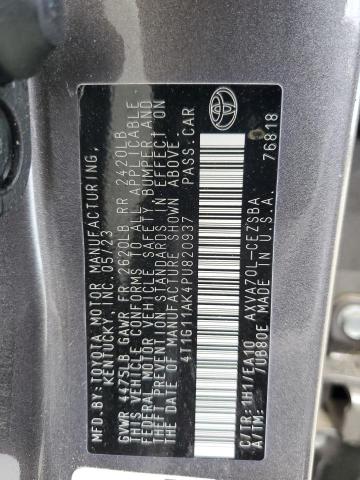2023 TOYOTA CAMRY SE N - 4T1G11AK4PU820937