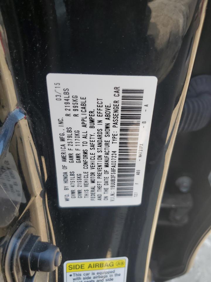 19UUB3F58FA007234 2015 Acura Tlx Tech