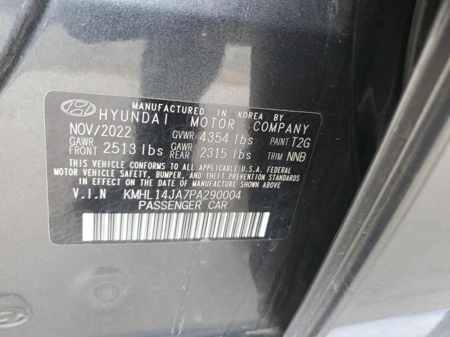 2023 Hyundai Sonata Sel VIN: KMHL14JA7PA290004 Lot: 62325754