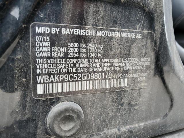 2016 BMW 550 XI - WBAKP9C52GD980170