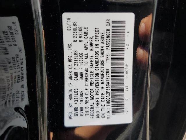 2016 HONDA ACCORD SPO - 1HGCR2F58GA162269