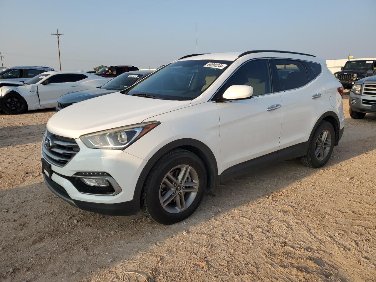 Lot #2826239584 2017 HYUNDAI SANTA FE S