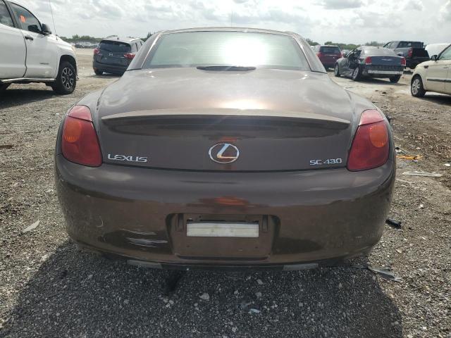 2006 Lexus Sc 430 VIN: JTHFN48Y869001722 Lot: 62147844