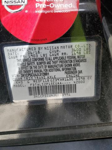 2018 NISSAN KICKS S - 3N1CP5CU4JL513991