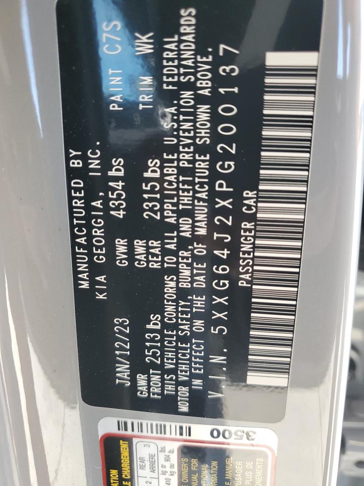 5XXG64J2XPG200137 2023 Kia K5 Gt Line