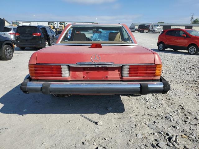 1987 Mercedes-Benz 560 Sl VIN: WDBBA48D0HA056657 Lot: 61427154