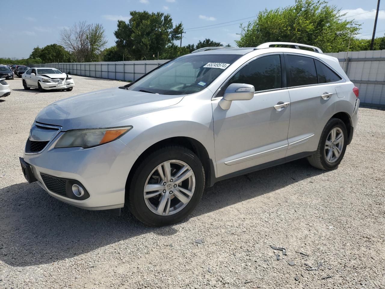 ACURA RDX TECHNO 2015 silver  gas 5J8TB4H54FL018394 photo #1