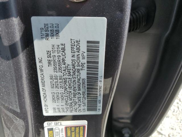 2020 ACURA RDX TECHNO - 5J8TC2H59LL023605