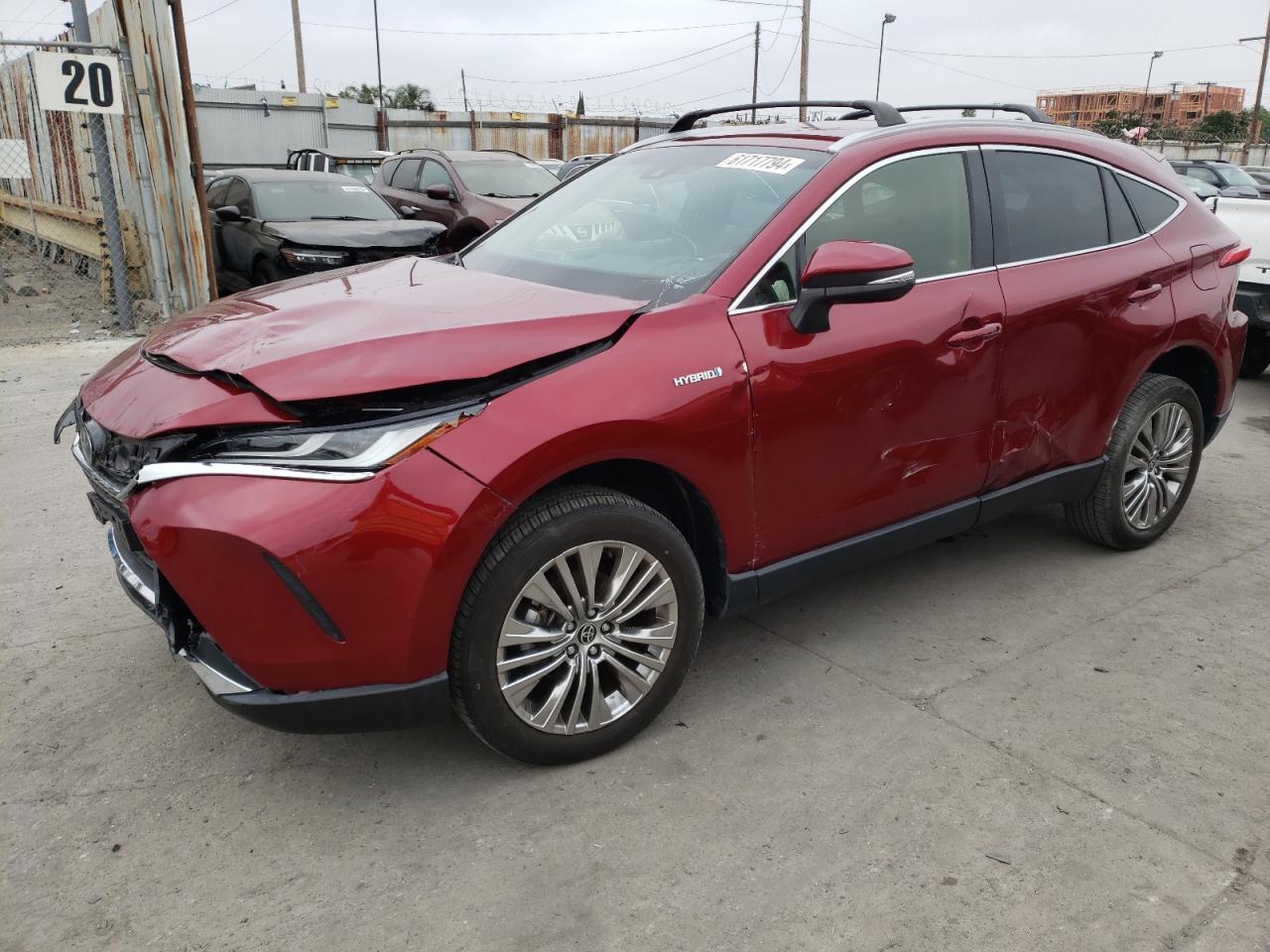 2021 Toyota Venza Le vin: JTEAAAAH0MJ076650