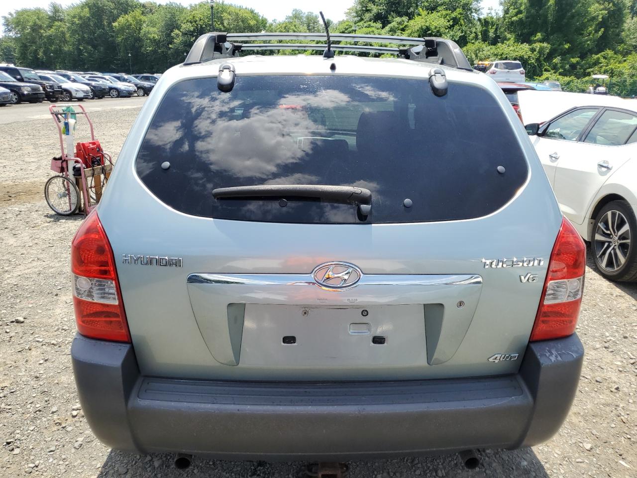KM8JN72D78U783297 2008 Hyundai Tucson Se