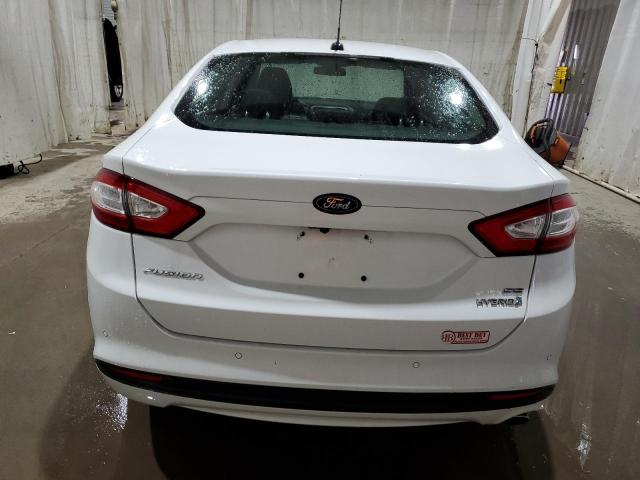 2013 Ford Fusion Se Hybrid VIN: 3FA6P0LU5DR237163 Lot: 61735134