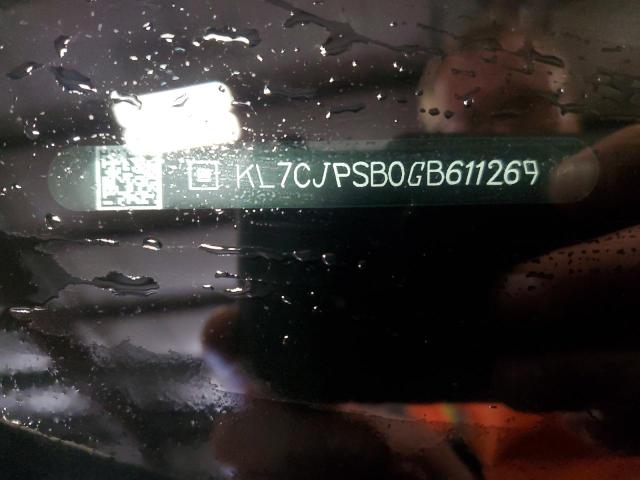 2016 Chevrolet Trax 1Lt VIN: KL7CJPSB0GB611269 Lot: 60955774